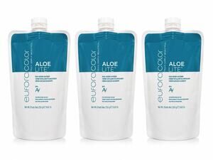 3x Eufora Color Aloe Lite Hair Cream Lightener 8.81 oz 250g Professional